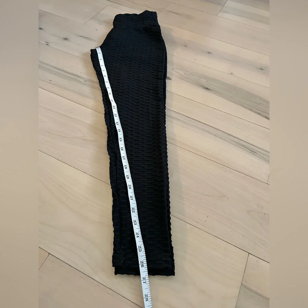 Scrunch Butt High Waisted Yoga Pants Workout Peach Booty Leggings S/M - Picture 5 of 14